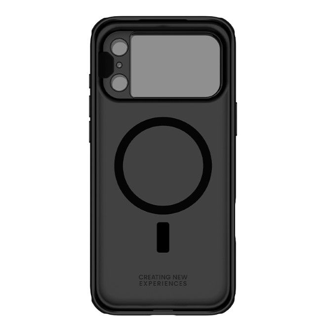 Nillkin - iPhone 17 Pro Max Hülle - Kunststoff Hardcase - Camshield Prop Magnetic Series - schwarz