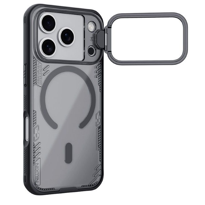 Nillkin - iPhone 17 Pro Hülle - Bio PC Hardcase - MagSafe kompatibel - Iceblade Prop Magnetic Series - schwarz