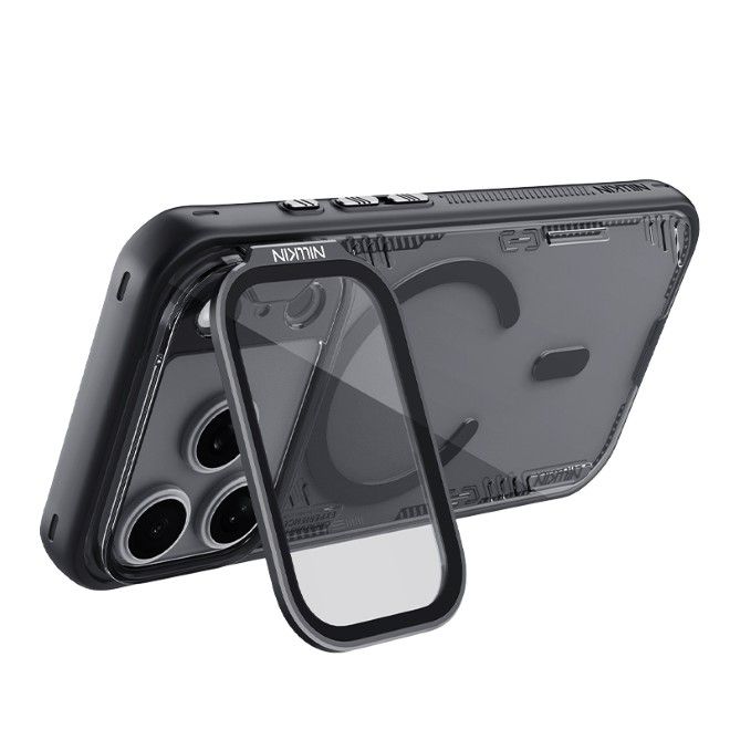 Nillkin - iPhone 17 Pro Hülle - Bio PC Hardcase - MagSafe kompatibel - Iceblade Prop Magnetic Series - schwarz