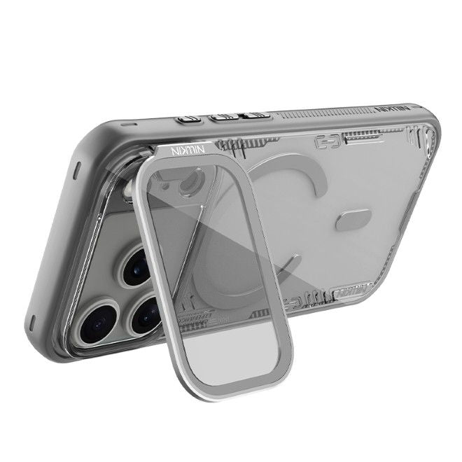 Nillkin - iPhone 17 Pro Hülle - Bio PC Hardcase - MagSafe kompatibel - Iceblade Prop Magnetic Series - grau