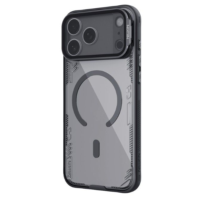 Nillkin - iPhone 17 Pro Max Hülle - Bio PC Hardcase - MagSafe kompatibel - Iceblade Prop Magnetic Series - schwarz