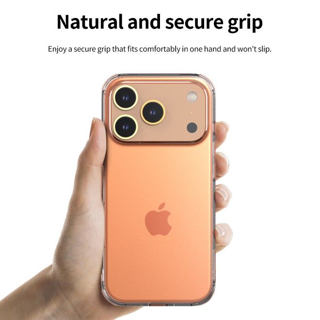 Araree - iPhone 17 Pro Hülle - Case aus TPU Plastik - Anti-Slip Grip - Flexield Series - schwarz