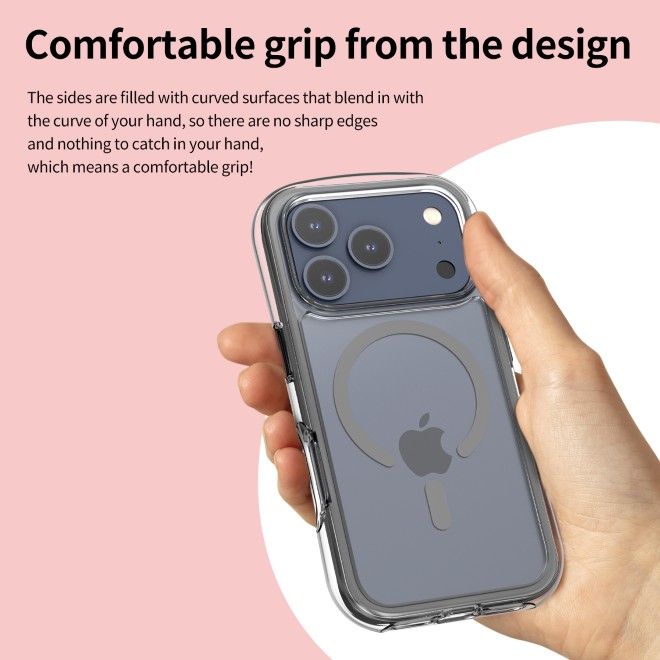Araree - iPhone 17 Pro Max Hülle - Case aus TPU und PC - MagSafe kompatibel - Duple M Air Series - weiss