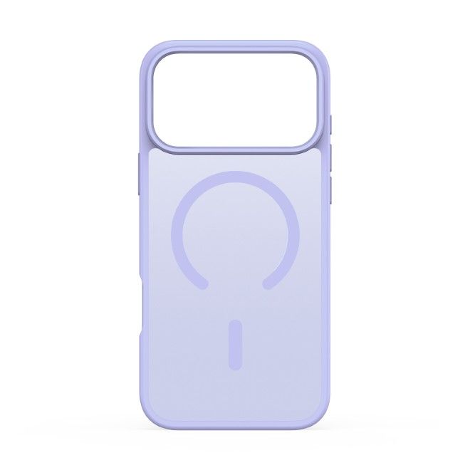 Dux Ducis - iPhone 17 Pro Max Hülle - TPU und PC Hardcase - MagSafe kompatibel - Yind Open Ring Series - hellpurpur