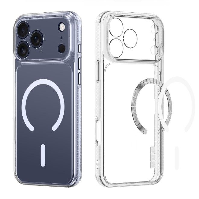 Dux Ducis - iPhone 17 Pro Max Hülle - Hardcase - Clin Mag Open Ring Series - transparent