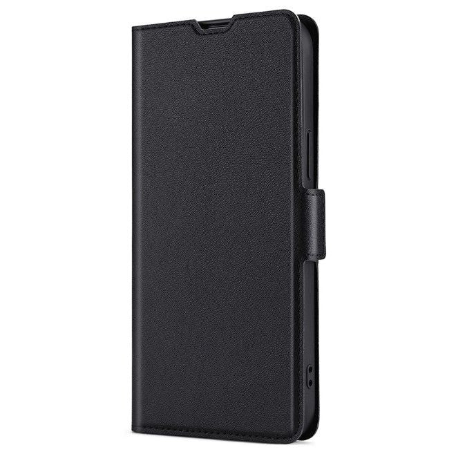 Huawei nova 9 SE 4G Handy Hülle - Classic II Leder Bookcover Series - schwarz