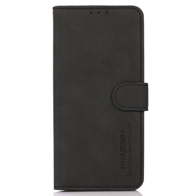 Motorola Moto G31 / G41 Handy Hülle - Classic II Leder Bookcover Series - schwarz