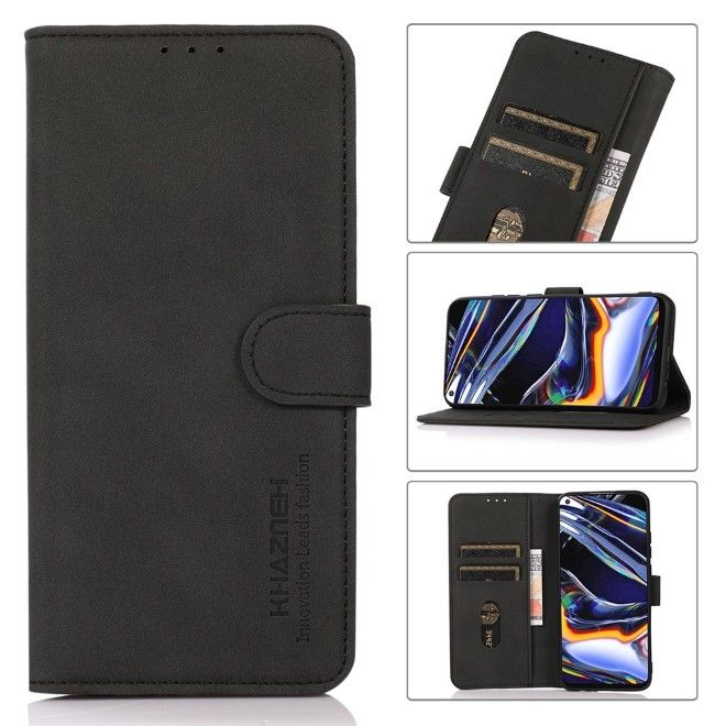 Motorola Moto G31 / G41 Handy Hülle - Classic II Leder Bookcover Series - schwarz