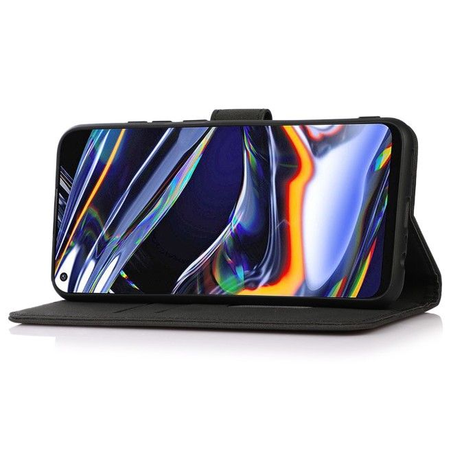 Motorola Moto G31 / G41 Handy Hülle - Classic II Leder Bookcover Series - schwarz