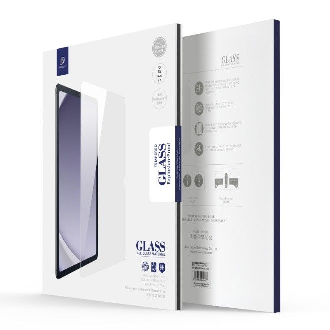 Dux Ducis - Samsung Galaxy Tab A11 / A9 Schutzglas (2 Stück) - aus gehärtetem Glas - 2.5D - transparent
