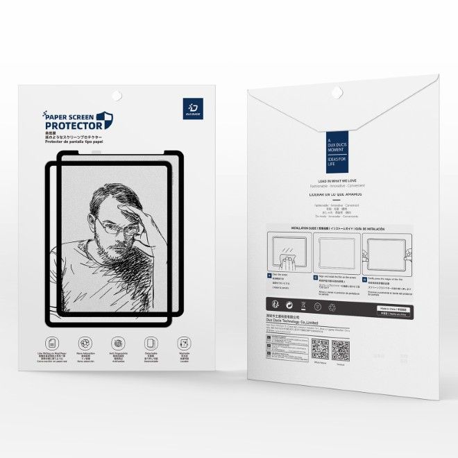 Dux Ducis - Samsung Galaxy Tab S11 Schutzfolie - Paperlike Film - Naad Series - transparent