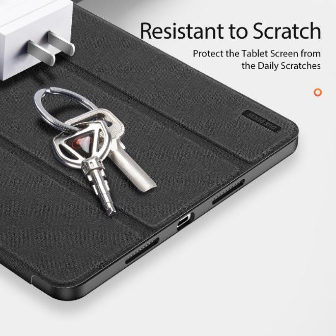 Dux Ducis - Xiaomi Pad 8 / 7 Pro / 7 Hülle - Leder Smart Flip Case - Domo Series - schwarz