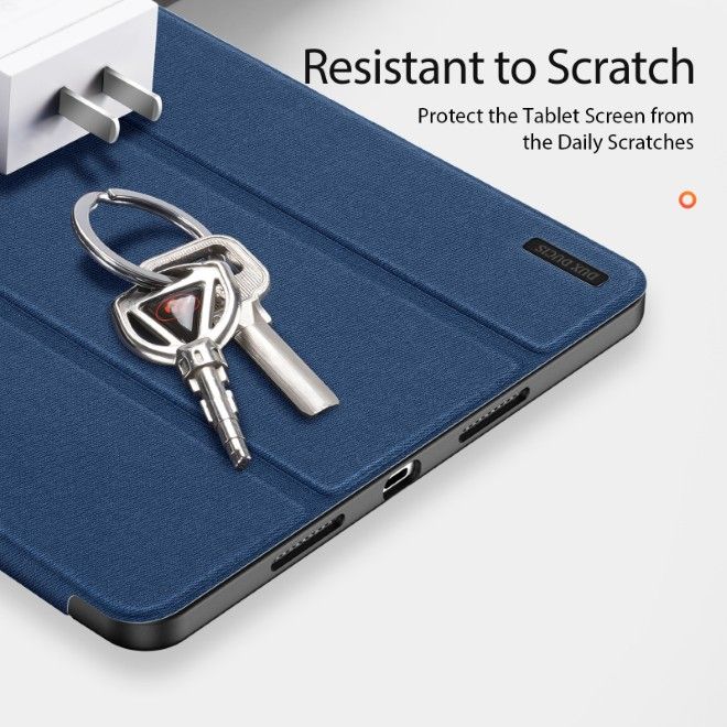 Dux Ducis - Xiaomi Pad 8 / 7 Pro / 7 Hülle - Leder Smart Flip Case - Domo Series - blau