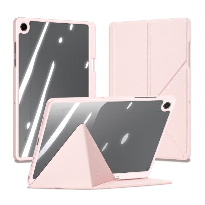 Dux Ducis - Samsung Galaxy Tab A11+ / A9+ Hülle - Leder Bookcover - Magi Series - pink