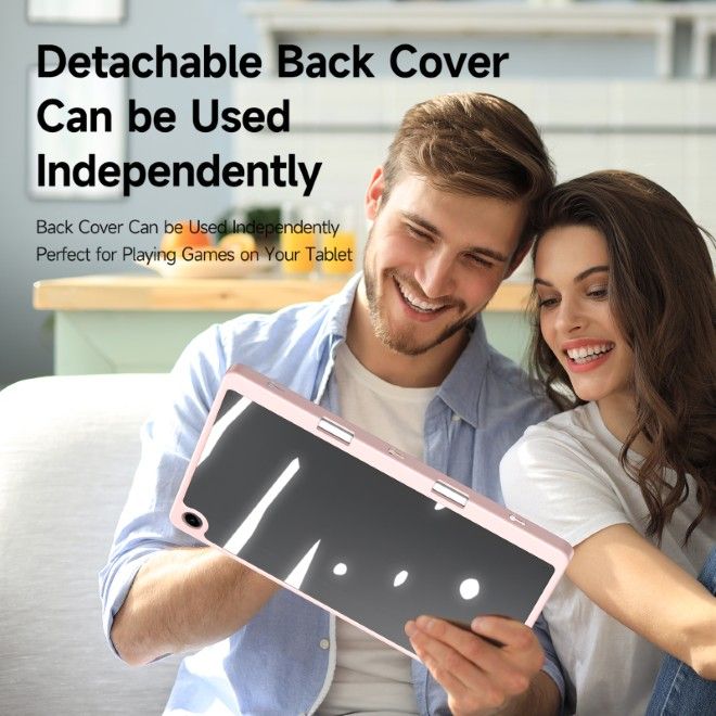 Dux Ducis - Samsung Galaxy Tab A11+ / A9+ Hülle - Leder Bookcover - Magi Series - pink