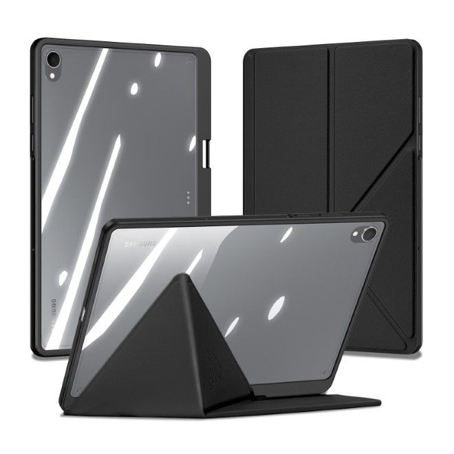 Dux Ducis - Samsung Galaxy Tab S11 Hülle - Leder Bookcover - Magi Series - schwarz