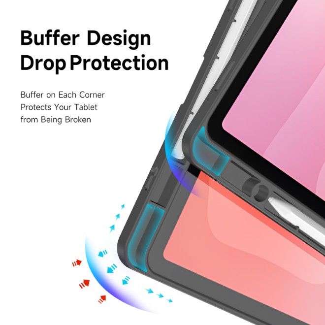 Dux Ducis - Samsung Galaxy Tab S11 Hülle - Leder Bookcover - Magi Series - grau