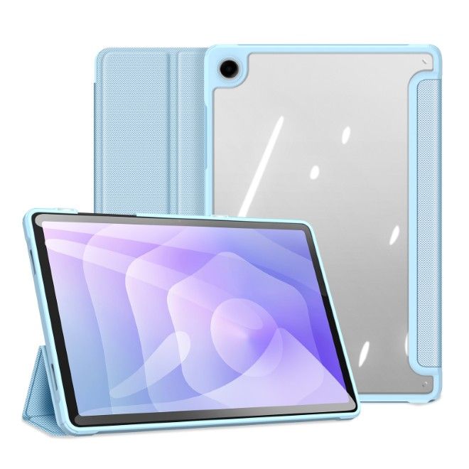 Dux Ducis - Samsung Galaxy Tab A11+ / A9+ Hülle - Leder Bookcover - Toby Series - blau