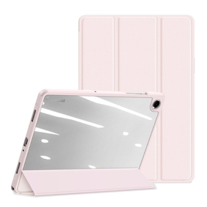 Dux Ducis - Samsung Galaxy Tab A11+ / A9+ Hülle - Leder Bookcover - Toby Series - pink
