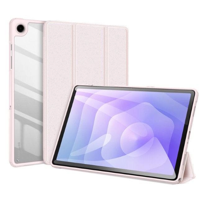 Dux Ducis - Samsung Galaxy Tab A11+ / A9+ Hülle - Leder Bookcover - Toby Series - pink
