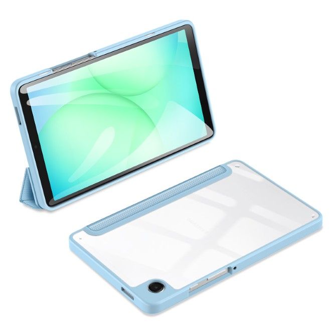 Dux Ducis - Samsung Galaxy Tab A11 / A9 Hülle - Leder Bookcover - Toby Series - blau