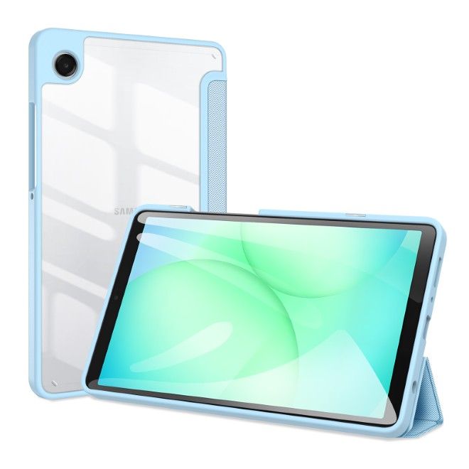 Dux Ducis - Samsung Galaxy Tab A11 / A9 Hülle - Leder Bookcover - Toby Series - blau