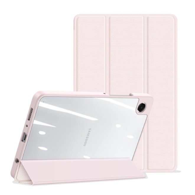 Dux Ducis - Samsung Galaxy Tab A11 / A9 Hülle - Leder Bookcover - Toby Series - pink
