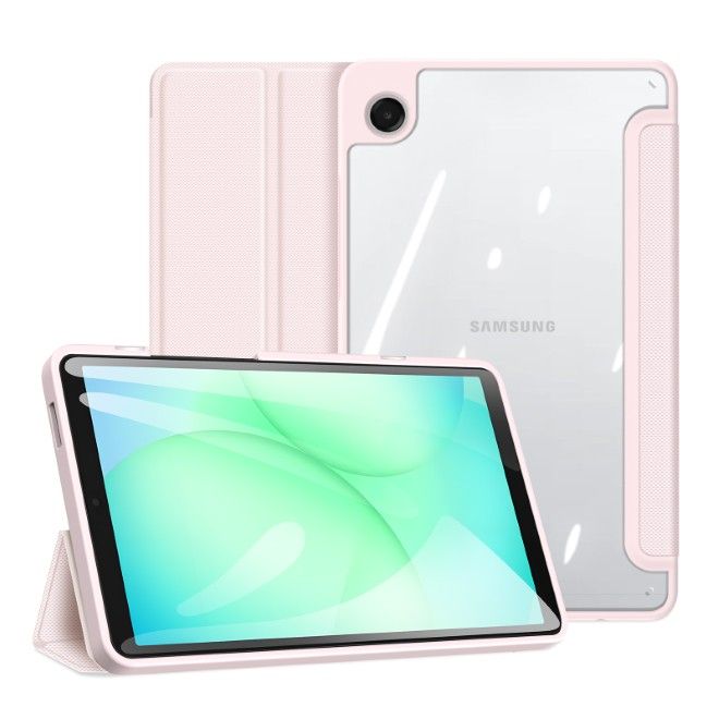 Dux Ducis - Samsung Galaxy Tab A11 / A9 Hülle - Leder Bookcover - Toby Series - pink