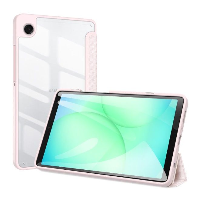 Dux Ducis - Samsung Galaxy Tab A11 / A9 Hülle - Leder Bookcover - Toby Series - pink