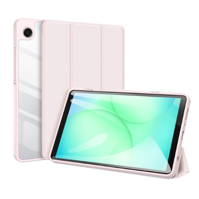 Dux Ducis - Samsung Galaxy Tab A11 / A9 Hülle - Leder Bookcover - Toby Series - pink