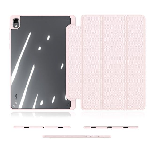 Dux Ducis - Samsung Galaxy Tab S11 Hülle - Leder Bookcover - Toby Series - pink