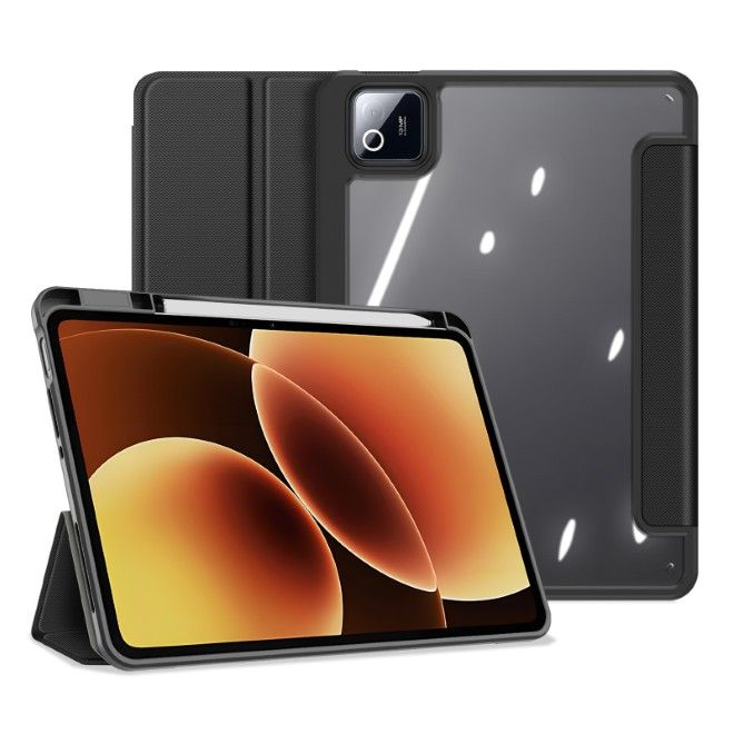 Dux Ducis - Xiaomi Pad 8 / 7 Pro / 7 Hülle - Leder Bookcover - Toby Series - schwarz