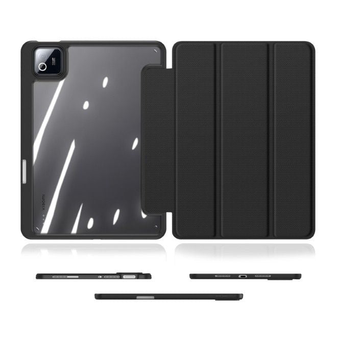 Dux Ducis - Xiaomi Pad 8 / 7 Pro / 7 Hülle - Leder Bookcover - Toby Series - schwarz