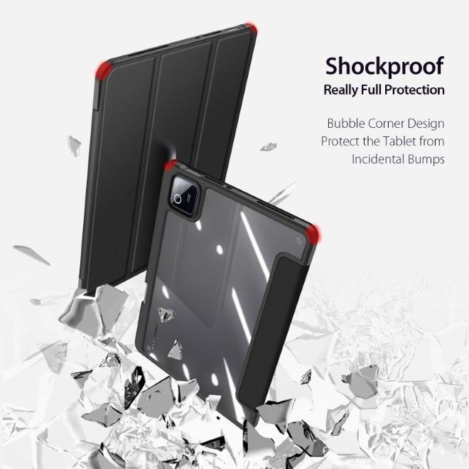 Dux Ducis - Xiaomi Pad 8 / 7 Pro / 7 Hülle - Leder Bookcover - Toby Series - schwarz