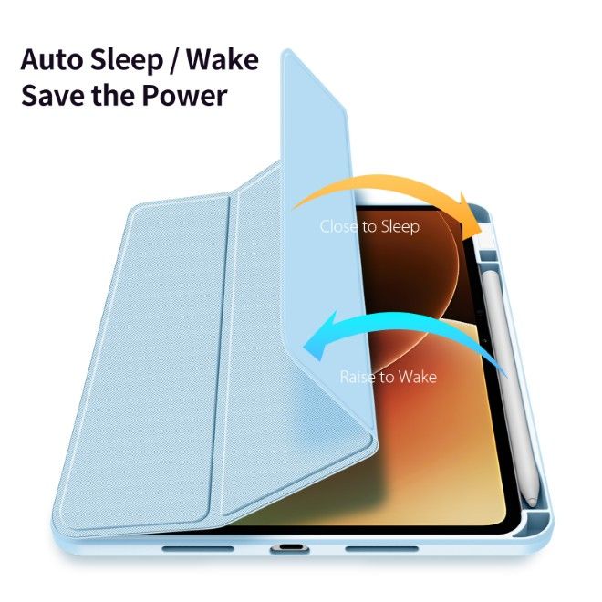 Dux Ducis - Xiaomi Pad 8 / 7 Pro / 7 Hülle - Leder Bookcover - Toby Series - blau