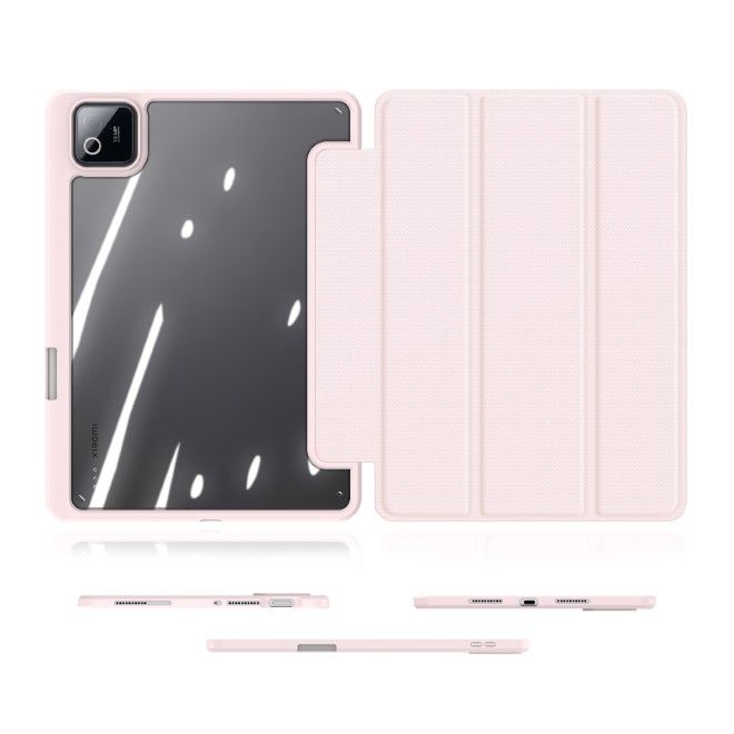 Dux Ducis - Xiaomi Pad 8 / 7 Pro / 7 Hülle - Leder Bookcover - Toby Series - pink
