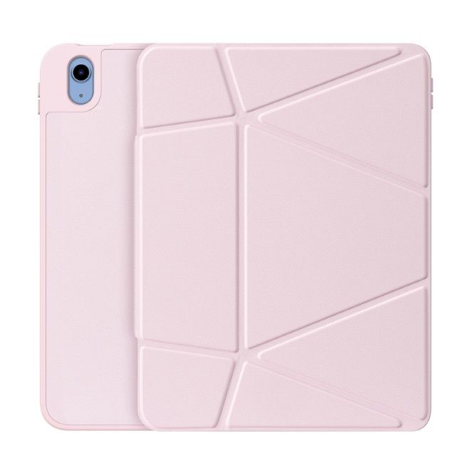 Dux Ducis - iPad 2025 (11. Gen) / iPad 2022 (10. Gen) Hülle - Kunstleder Bookcover - Vers Series - pink