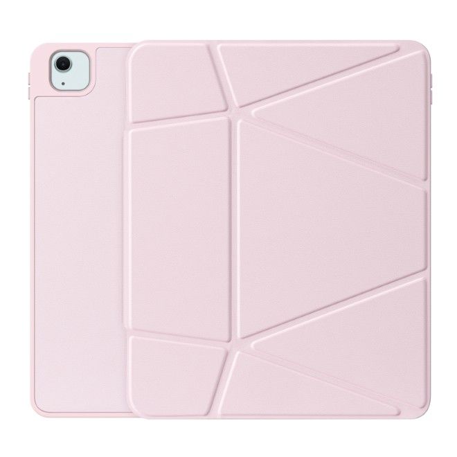 Dux Ducis - iPad Air 13 (2025/2024) / iPad Pro 12.9 (2022/2021/2020/2018) Hülle - Kunstleder Bookcover - Vers Series - pink