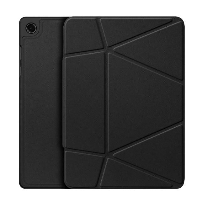 Dux Ducis - Samsung Galaxy Tab A11+ / A9+ Hülle - Kunstleder Bookcover - Vers Series - schwarz