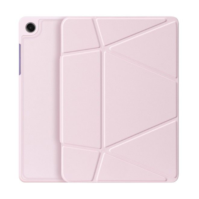 Dux Ducis - Samsung Galaxy Tab A11+ / A9+ Hülle - Kunstleder Bookcover - Vers Series - pink