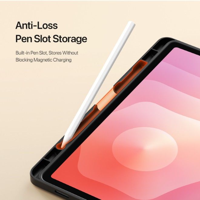 Dux Ducis - Samsung Galaxy Tab S11 Hülle - Kunstleder Bookcover - Vers Series - schwarz