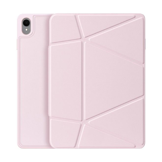 Dux Ducis - Samsung Galaxy Tab S11 Hülle - Kunstleder Bookcover - Vers Series - pink