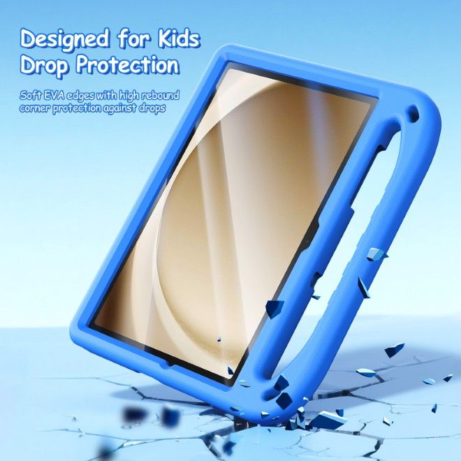 Dux Ducis - Samsung Galaxy Tab A11+ / A9+ Hülle - Robustes EVA Case - Puff Series - blau