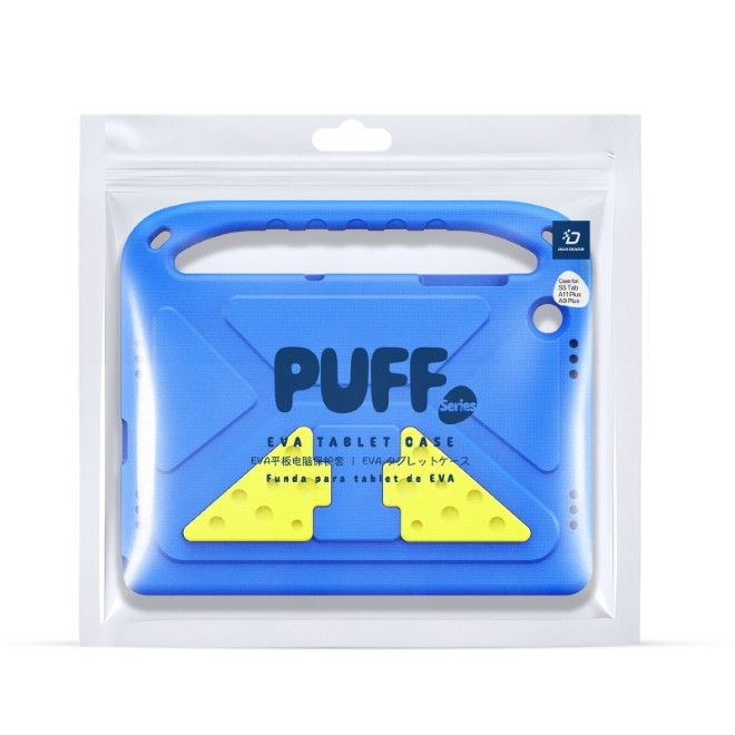 Dux Ducis - Samsung Galaxy Tab A11+ / A9+ Hülle - Robustes EVA Case - Puff Series - blau