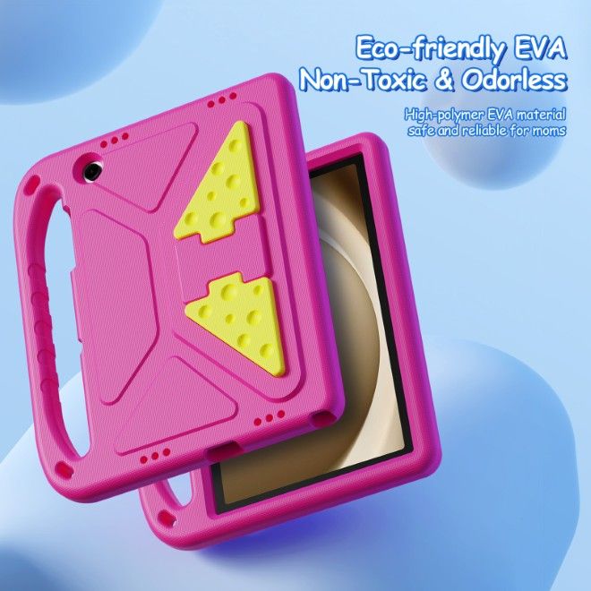 Dux Ducis - Samsung Galaxy Tab A11+ / A9+ Hülle - Robustes EVA Case - Puff Series - pink