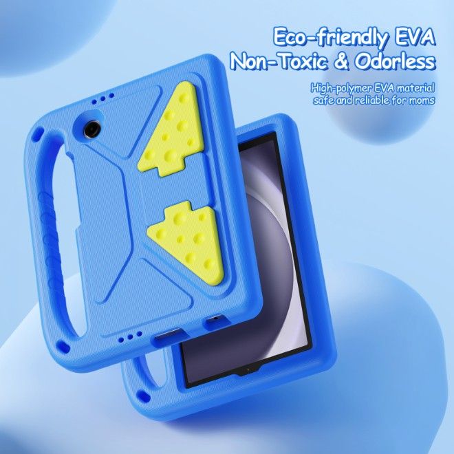 Dux Ducis - Samsung Galaxy Tab A11 / A9 Hülle - Robustes EVA Case - Puff Series - blau