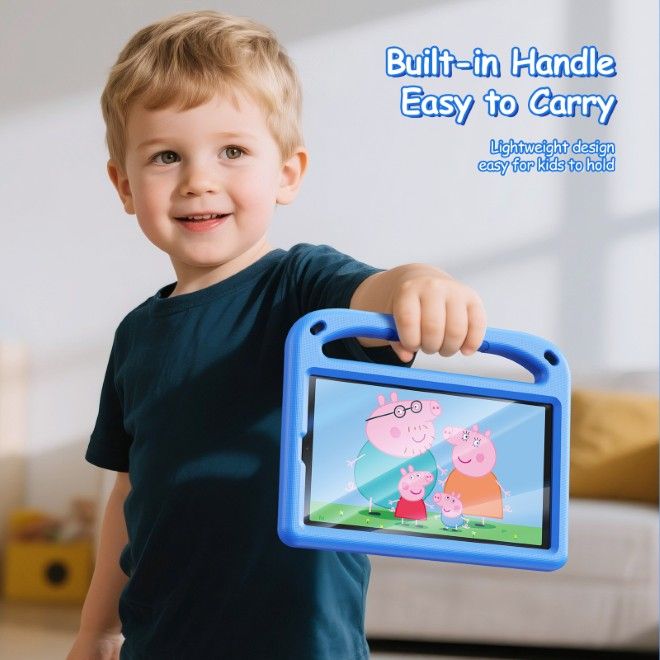 Dux Ducis - Samsung Galaxy Tab A11 / A9 Hülle - Robustes EVA Case - Puff Series - blau