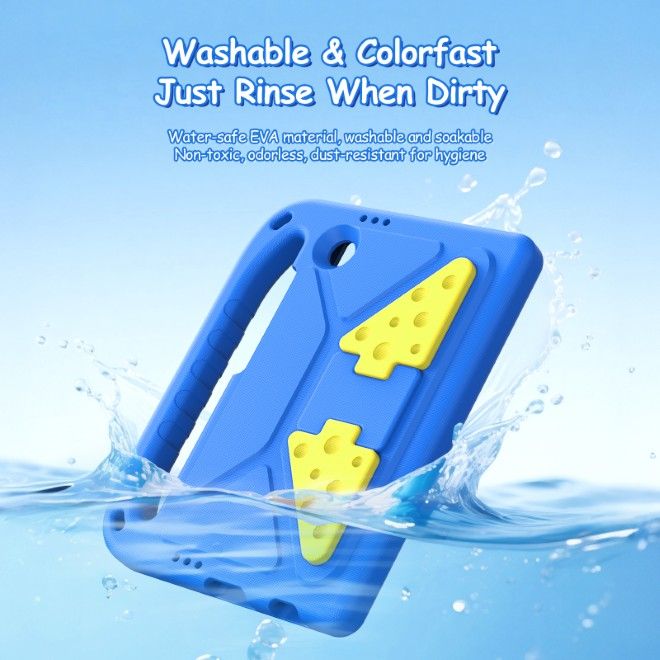 Dux Ducis - Samsung Galaxy Tab A11 / A9 Hülle - Robustes EVA Case - Puff Series - blau