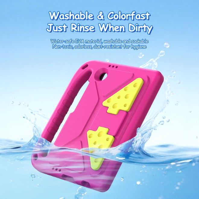 Dux Ducis - Samsung Galaxy Tab A11 / A9 Hülle - Robustes EVA Case - Puff Series - pink