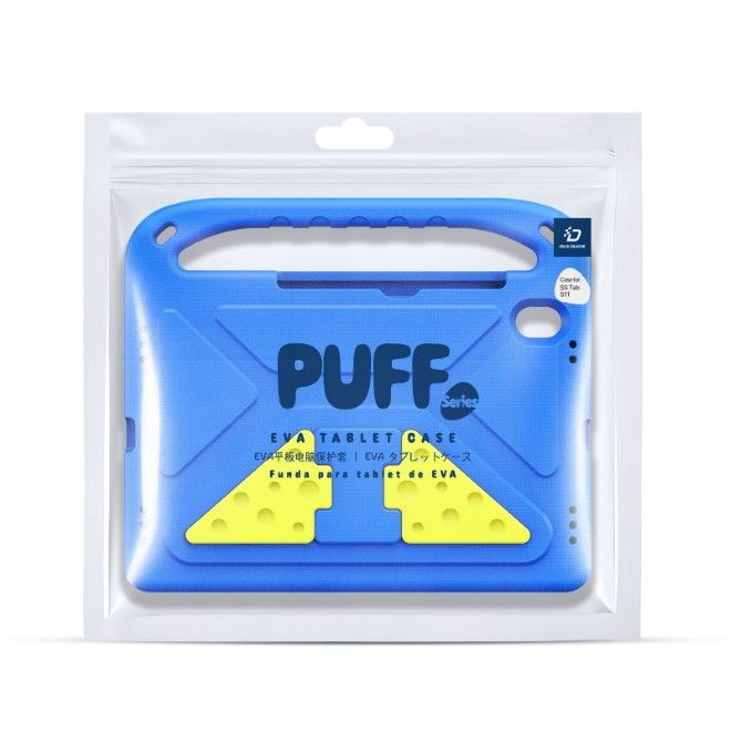 Dux Ducis - Samsung Galaxy Tab S11 Hülle - Robustes EVA Case - Puff Series - blau